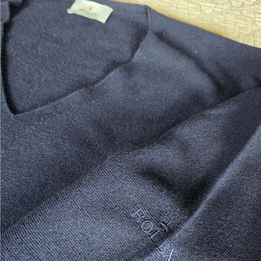 Authentic Rolex Mens Sweater